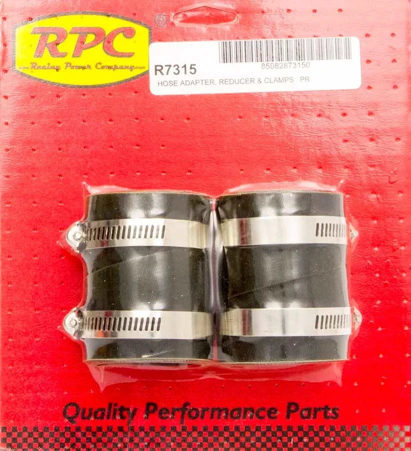 Racing Power Company Radiator End Rubber Hose End 2in x 1.5in