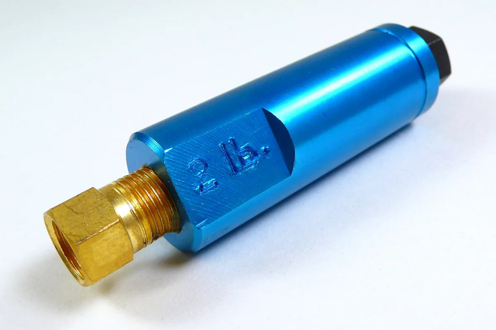 Racing Power Company Residual Check Valve 2 Lbs Blue R4513
