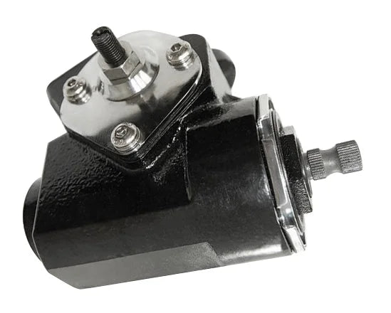 Racing Power Company Reversed Corvair Steeri ng Box - Black