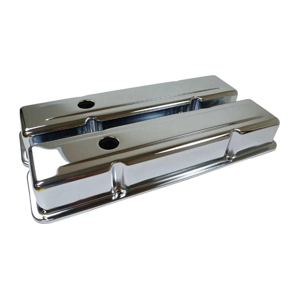 Racing Power Company SB Chevy 283-350 Short Valve Cover Pair