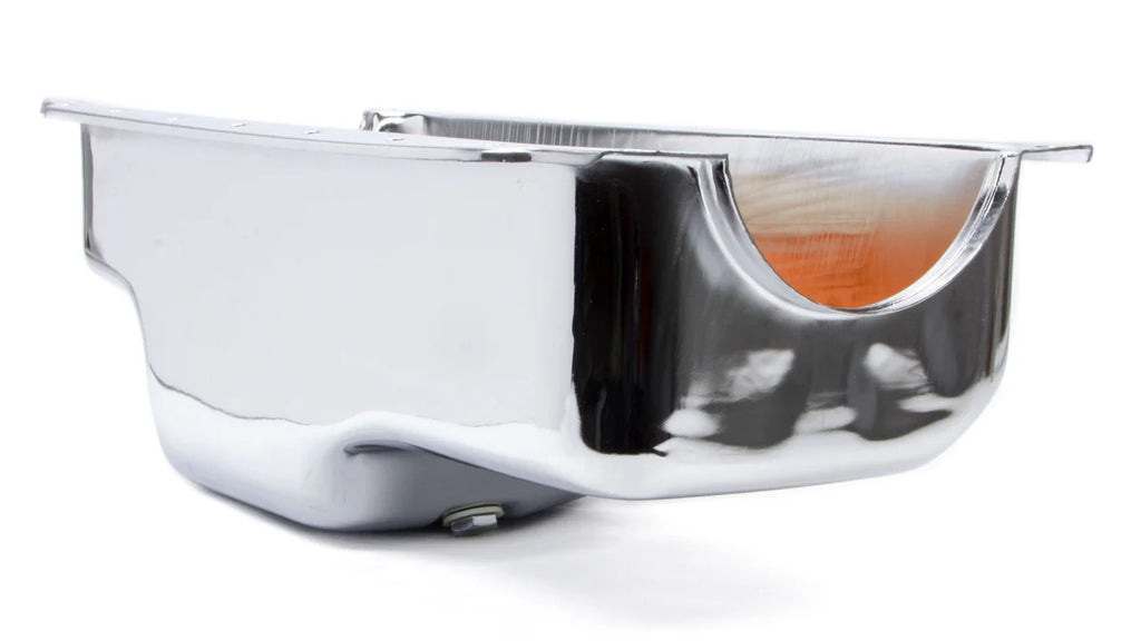 Racing Power Company SB Mopar Oil Pan 360CID Chrome