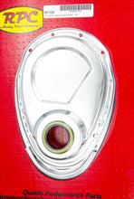 Load image into Gallery viewer, Racing Power Company SBC 2PC Timing Chain Cover Chrome
