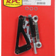 Load image into Gallery viewer, Racing Power Company SBC Alternator Bracket Kit LWP Black