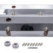 Load image into Gallery viewer, Racing Power Company SBC Alum Fabricated Tall V/C Chrome