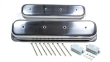 Load image into Gallery viewer, Racing Power Company SBC Alum Short Center Bolt V/C Plain Polished