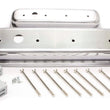 Load image into Gallery viewer, Racing Power Company SBC Alum Short Center Bolt V/C Plain Polished