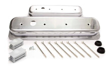 Load image into Gallery viewer, Racing Power Company SBC Alum Short Center Bolt V/C Plain Polished