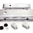 Load image into Gallery viewer, Racing Power Company SBC Alum Short V/C Ball Milled Polished