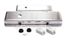 Load image into Gallery viewer, Racing Power Company SBC Alum Short V/C Plain Polished