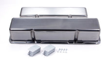 Load image into Gallery viewer, Racing Power Company SBC Alum Tall V/C Plain Polished