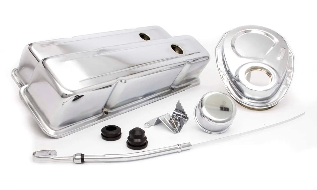Racing Power Company SBC Engine Dress Up Kit w/Tall Valve Covers
