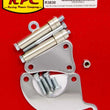 Load image into Gallery viewer, Racing Power Company SBC Saginaw Power Steer Bracket Lwp Chrome
