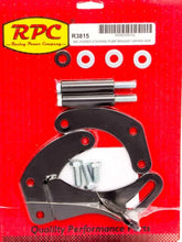Load image into Gallery viewer, Racing Power Company SBC Saginaw Power Steer Bracket Swp Black