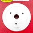 Load image into Gallery viewer, Racing Power Company SBC Triple Groove Lower Pulley SWP Satin