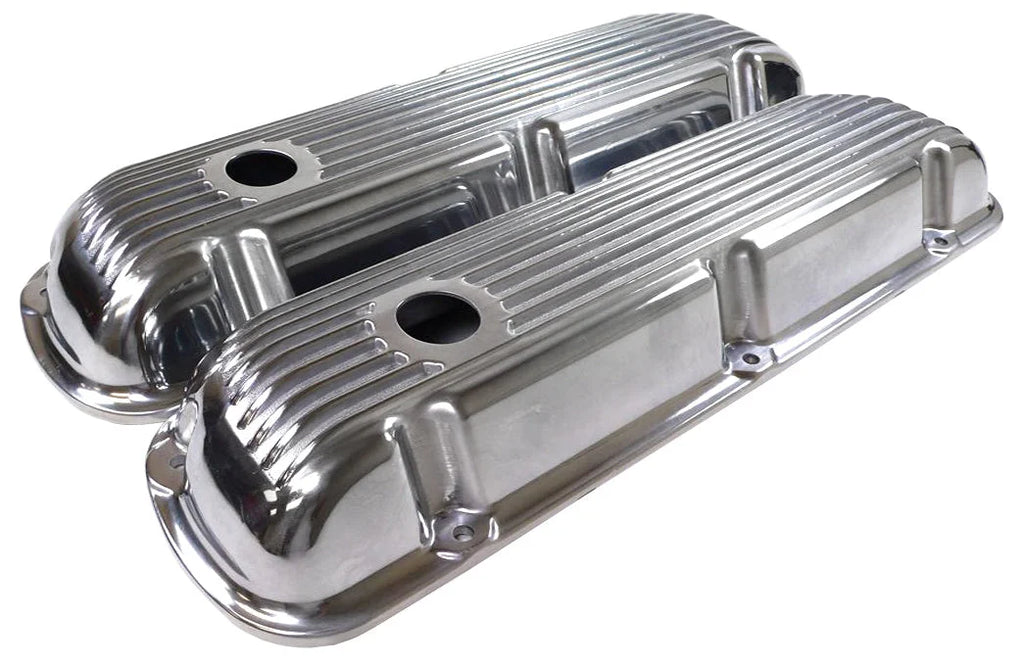 Racing Power Company SBF Alum Finned V/C Polished