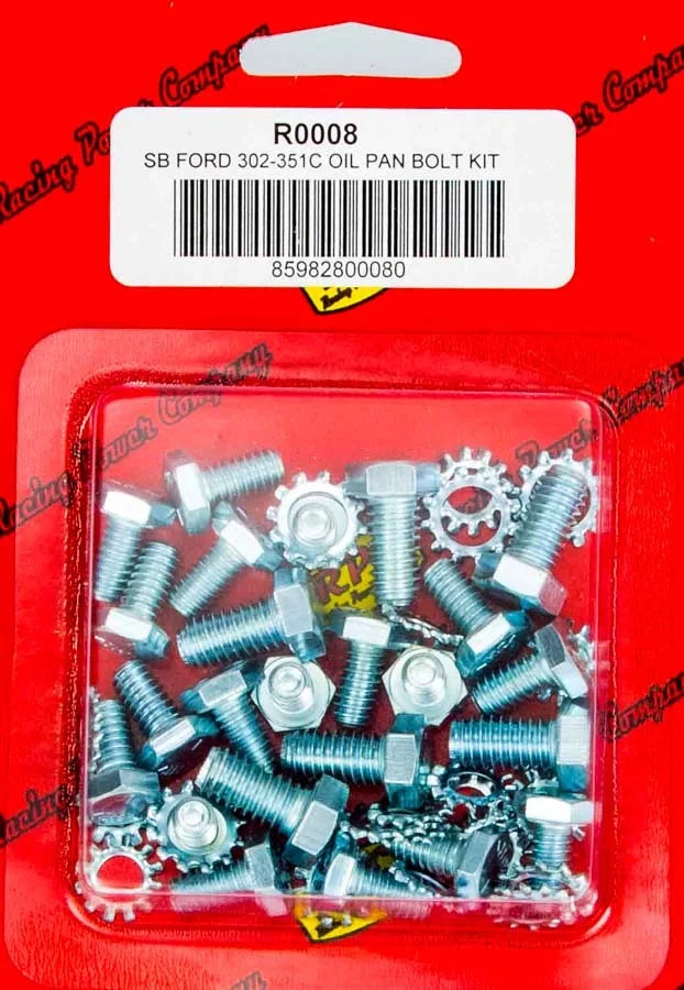 Racing Power Company SBF Oil Pan Bolt Kit