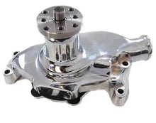 Load image into Gallery viewer, Racing Power Company Smooth SB Chevy Short Wa ter Pump Chrome