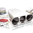 Load image into Gallery viewer, Racing Power Company Streetscoop Polished Finned Dual 4 Barrel
