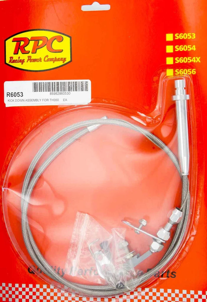 Racing Power Company TH350 Stainless Kick Down Assembly