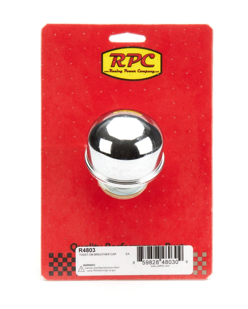 Racing Power Company Twist-On Breather Cap Each