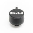 Load image into Gallery viewer, Racing Power Company Valve Cover Breather 5.0 Logo Black Each