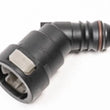 Load image into Gallery viewer, Radium 16mm SAE Female to 45deg 5/8in Barb - Side View