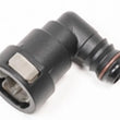 Load image into Gallery viewer, Radium 16mm SAE Female to 90deg 5/8in Barb - Side View