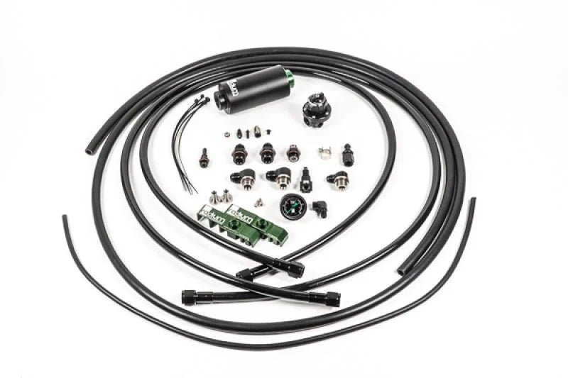 Radium BMW E36/E46 Fuel Hanger Plumbing Kit Stainless Filter - Main Product View