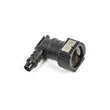 Load image into Gallery viewer, Radium Engineering 12mm SAE Female Fitting to 90 Degree 3/8in Barb - Main Product View