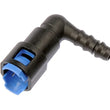 Load image into Gallery viewer, Radium Engineering 3/8 SAE Female to 90 deg 5/16in Barb