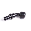 Load image into Gallery viewer, Radium Engineering 45 Degree 8AN Pushlok Hose End Fitting