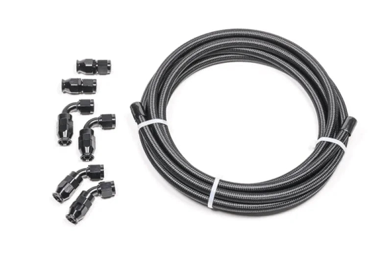 Radium Engineering 6AN Universal PTFE Hose Kit - Black Carbon - Main Product View