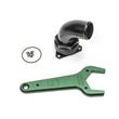 Load image into Gallery viewer, Radium Engineering FCST-X 3-Bolt Remote Mount Fill Neck - 24AN Elbow - 1.5in Barb