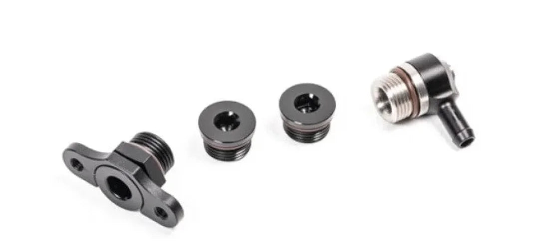Radium Mazda 1.6 B6 Fuel Rail Plumbing - Side View