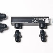 Load image into Gallery viewer, Radium Engineering Universal 4-Port Manifold - Black W/ Logo