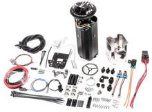 Load image into Gallery viewer, Radium Nissan R32 GT-R Fuel Hanger Surge Tank Walbro F90000274 - Pumps Not Included - Side View
