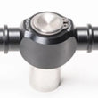Load image into Gallery viewer, Radium Nissan RB26DETT Intake or Exhaust 16mm SAE Male Double Banjo Press-Fit - Side View