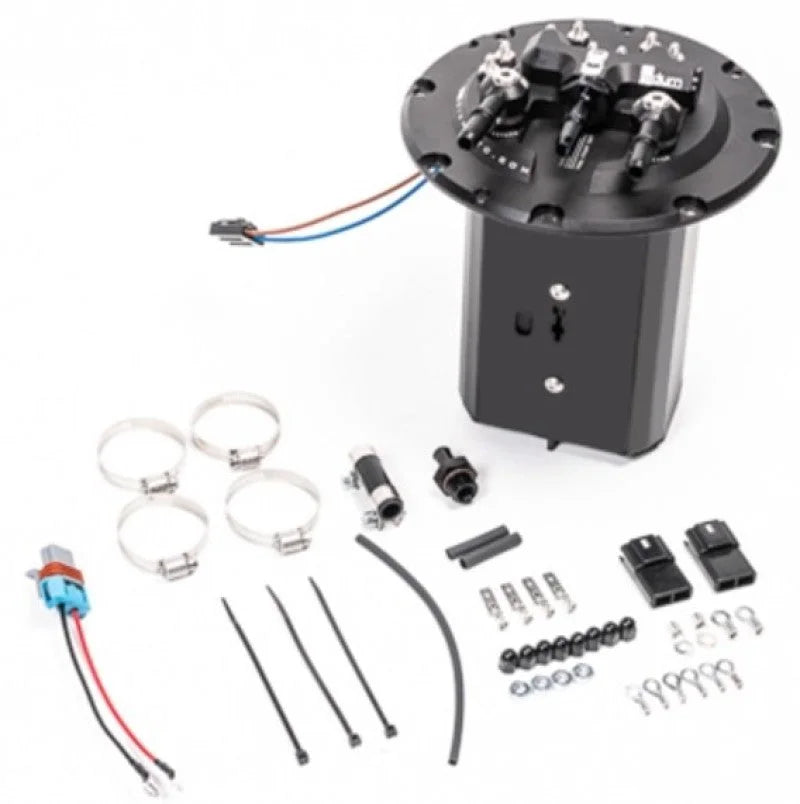 Radium Subaru Fuel Hanger For Deatschwerks DW400 - Pumps Not Included - Side View