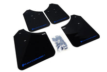 Load image into Gallery viewer, Rally Armor 02-07 Subaru WRX/STI/RS/2.5i (Wagons Req. Mod.) Black UR Mud Flap w/Blue Logo - Main Product View