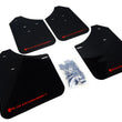 Load image into Gallery viewer, Rally Armor 02-07 Subaru WRX/STI/RS/2.5i (Wagons Req. Mod.) Black UR Mud Flap w/Red Logo - Main Product View