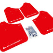 Load image into Gallery viewer, Rally Armor 02-07 Subaru WRX/STI/RS/2.5i (Wagons Req. Mod.) Red UR Mud Flap w/White Logo - Main Product View
