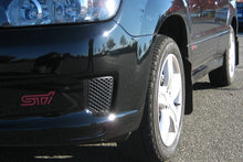 Load image into Gallery viewer, Rally Armor 03-08 Subaru Forester Basic Black Mud Flap w/ Black Logo - Main Product View