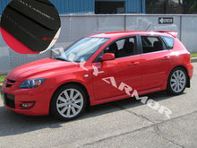 Load image into Gallery viewer, Rally Armor 04-09 Mazda3/Speed3 Black UR Mud Flap w/ Grey Logo - Side View