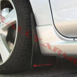 Load image into Gallery viewer, Rally Armor 04-09 Mazda3/Speed3 Black UR Mud Flap w/ Red Logo - Side View