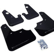 Load image into Gallery viewer, Rally Armor 07-17 Mitsubishi Lancer Black UR Mud Flap w/ Grey Logo - Main Product View