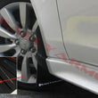 Load image into Gallery viewer, Rally Armor 07-17 Mitsubishi Lancer Black UR Mud Flap w/ Grey Logo - Side View
