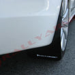Load image into Gallery viewer, Rally Armor 07-17 Mitsubishi Lancer Black UR Mud Flap w/ White Logo - Side View
