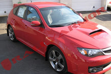 Load image into Gallery viewer, Rally Armor 08-11 Subaru STI (Hatch Only) / 11-14 WRX (Hatch Only) Black UR Mud Flap w/Red Logo - Side View