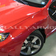 Load image into Gallery viewer, Rally Armor 08-11 Subaru STI (Hatch Only) / 11-14 WRX (Hatch Only) Black UR Mud Flap w/Red Logo - Additional View 5