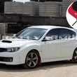 Load image into Gallery viewer, Rally Armor 08-11 Subaru STI (Hatch Only) / 11-14 WRX (Hatch Only) Red UR Mud Flap w/White Logo - Side View